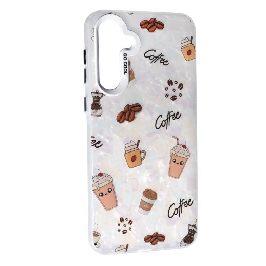 Накладка Soft Milky для Samsung A56 Coffee
