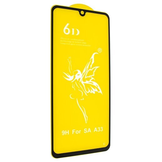 Захисне скло 6D PREMIUM SAMSUNG A336 Galaxy A33 5G ЧОРНИЙ
