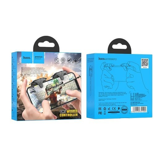 Ігрові тригери Hoco GM5 Wolf Mobile (Black & Gray)