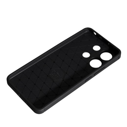 Накладка Tpu Carbon для Xiaomi Redmi Note 13 Pro (4G) /Poco M6 Pro (4G) Black