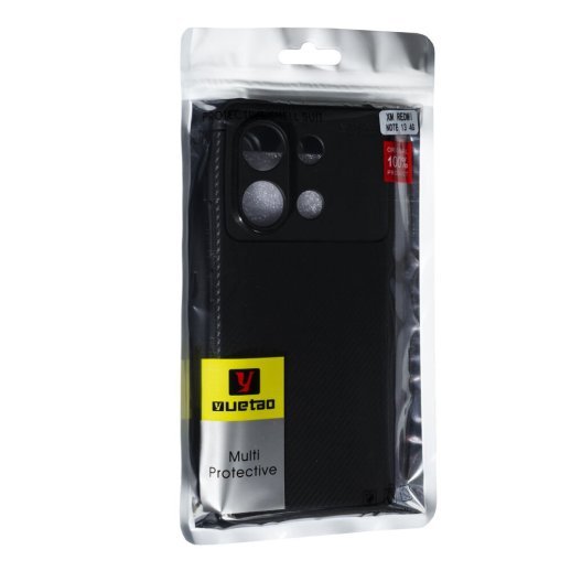 Накладка Tpu Carbon для Xiaomi Redmi Note 13 Pro (4G) /Poco M6 Pro (4G) Black