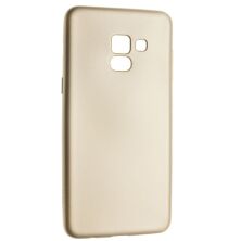 Матова силіконова накладка ROCK Samsung A8(2018)/A530 (золотий)