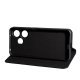 Книга Flip Cover Carbon для Xiaomi Redmi 13/Poco M6 Black