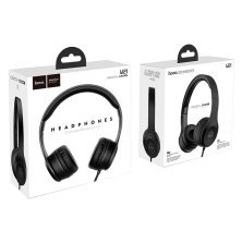 Дротові навушники HOCO W21, чорний