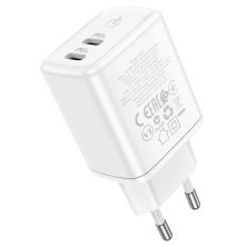 Мережевий зарядний пристрій BOROFONE BN9 Reacher PD35W dual port USB-C