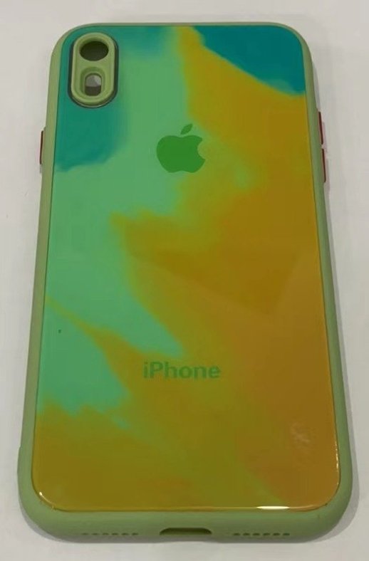 Case Glass Two Tone for Apple Iphone Xr 01