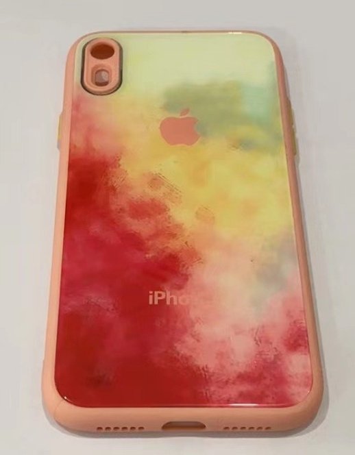 Case Glass Two Tone for Apple Iphone Xr 01