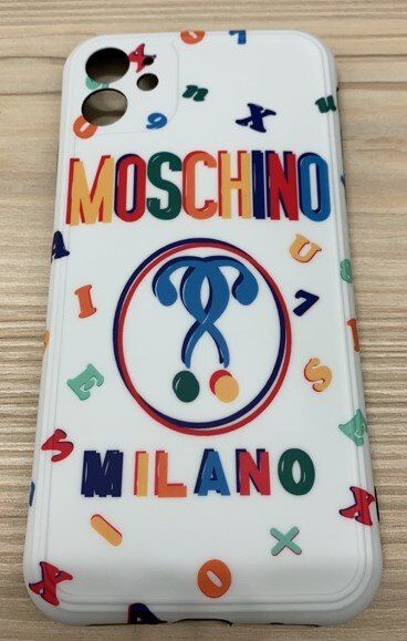Case VIP Print Apple iPhone Xs Max Moschino Чёрный