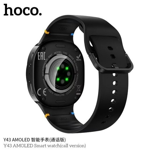 Годинник HOCO Y43 Smart sports watch (call version), BLACK
