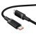 USB-C кабель HOCO U153 Type-C to Type-C 100W 1.2 м, чорний