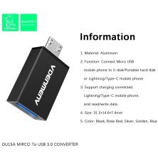 OTG DENMEN DU15 MICRO to USB 3.0 CONVERTOR