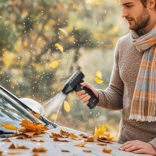 Портативний вентилятор HOCO HX67, чорний