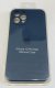 Чохол Silicone Case Copy Apple iPhone 12 Pro Max Square Navy Blue, 27
