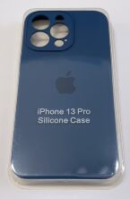 Чохол Silicone Case Copy Apple iPhone 13 Pro Square Navy Blue, 27