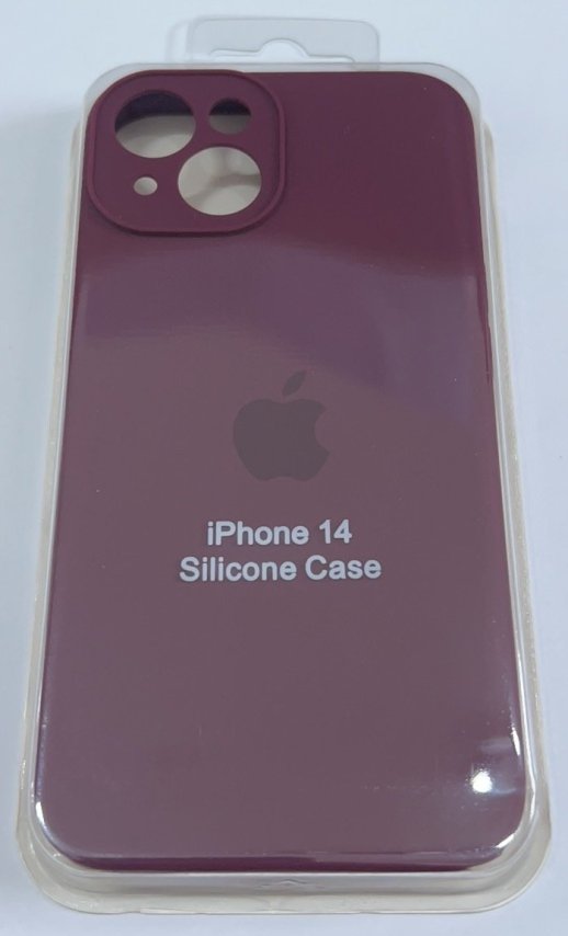 Чохол Silicone Case Copy Apple iPhone 14 Square Ultra Violet, 23