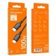 USB-C кабель BOROFONE BX93 Super power 100W fast charging data Type-C to Type-C
