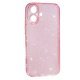 Силіконовий чохол Clear Shine для Apple iPhone 17 Pink