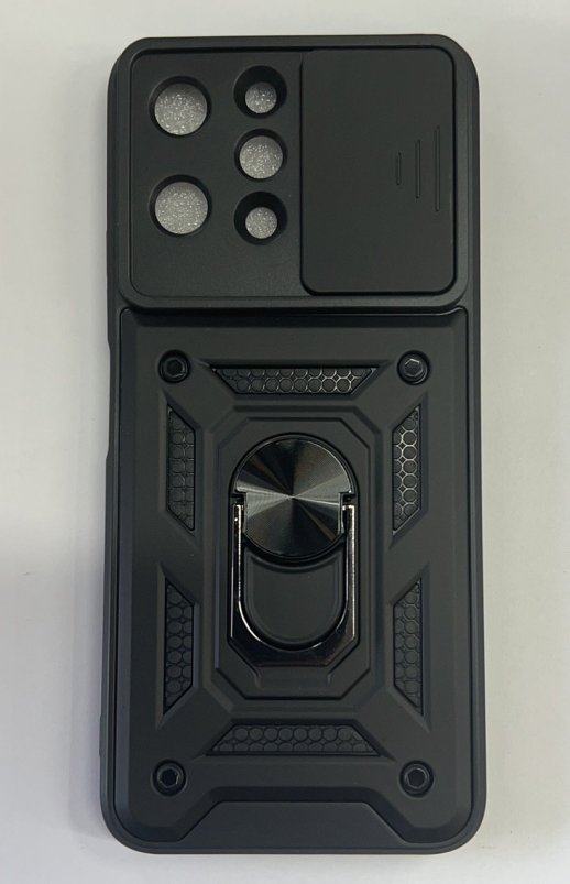 Armor Case With Curtain for Xiaomi Redmi Note 12 4G Чорний