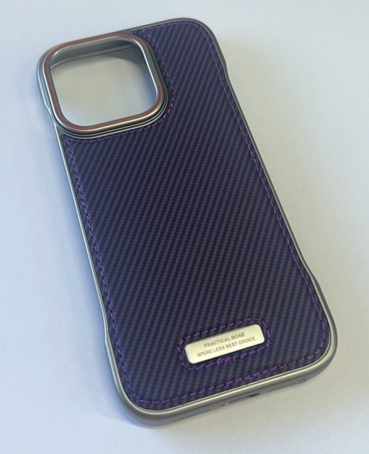 Чехол Practical More Carbon  Apple iPhone 16 Pro Max Purple