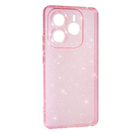 Силікон Clear Shine для Xiaomi Redmi Note 14 (5G) Pink