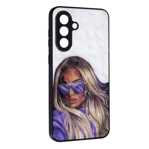 Накладка Prisma Ladies New для Samsung A56 Purple glasses