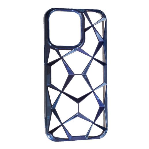 Накладка Abstraction Color для Apple iPhone 16 Pro Blue