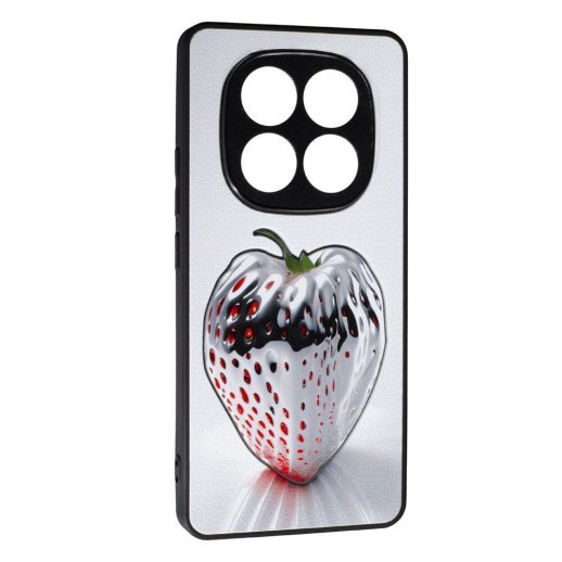 Накладка Fashion Mix для Xiaomi Redmi Note 14 Pro (5G) / Poco X7 White Berry