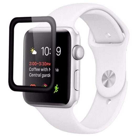 Захисне скло FULL GLUE APPLE WATCH 38MM ЧОРНИЙ
