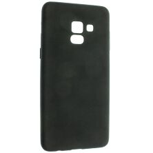 Матова силіконова накладка ROCK Samsung A8(2018)/A530 (чорний)
