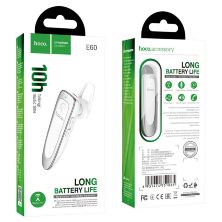 Бездротова Bluetooth-моно-гарнітура HOCO E60, БIЛИЙ