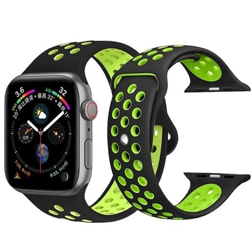 Ремінець силіконовий INKAX WB-02 для Apple Watch NIKE 42мм | 44мм | 45мм | 49мм LARGE SIZE