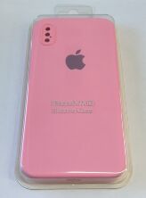 Чохол Silicone Case Copy Apple iPhone X / Xs Square Light Pink, 07