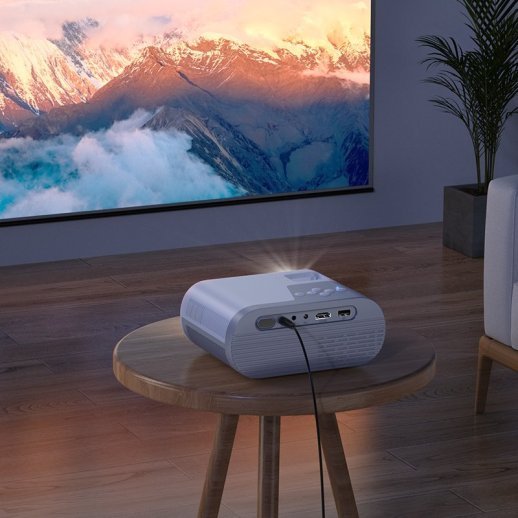 Смарт-проектор Hoco DT2 с автофокусом и Android 720P