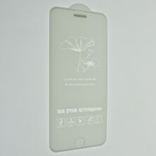 Захисне скло FLOWERS APPLE IPHONE 6 PLUS | 7 PLUS | 8 PLUS БЕЛЫЙ