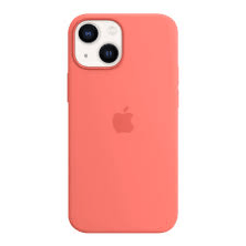 Silicone Case Original With MagSafe and Splash Screen Apple iPhone 13 Pink Pomelo