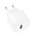 Мережевий зарядний пристрій HOCO CS52A USB QC 3.0, білий