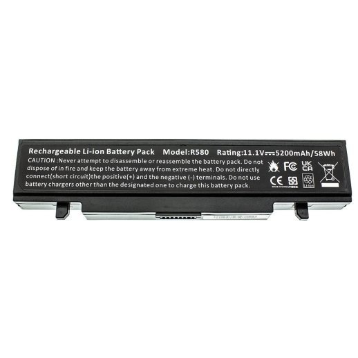 Акумуляторна батарея до ноутбука Samsung Q318 Black (11.1V/5200mAh/6Cells) MODEL:R580