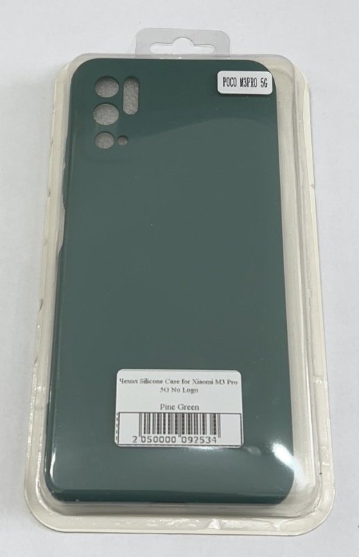 Чохол Silicone Case for Xiaomi M3 Pro 5G No Logo Pine Green