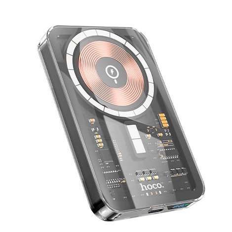 Power Bank HOCO Q14 PD 20W magsafe 5000mah з бездротовою зарядкою чорний