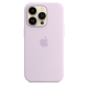 Silicone Case Original With MagSafe and Splash Screen Apple iPhone 14 Pro Lilac