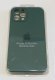 Чохол Silicone Case Copy Apple iPhone 12 Pro Max Square Pine Green, 13