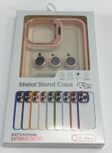 Чехол Metal Stand Case Apple Iphone 12 ProMax Pink Sand 8
