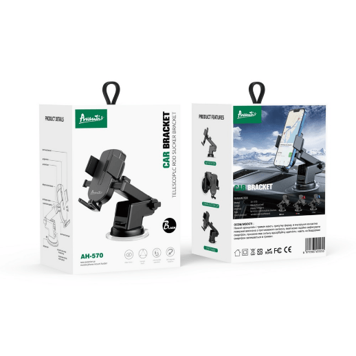Автодержатель Avantis AH-570 Car Bracket Black
