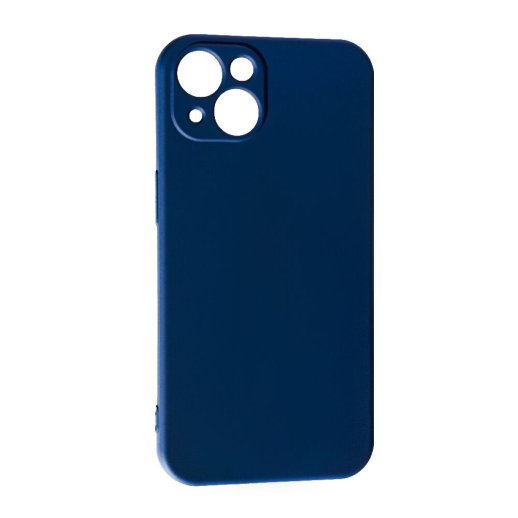 Силікон Case SMTT (AA) для Apple iPhone 13/14 Dark Blue