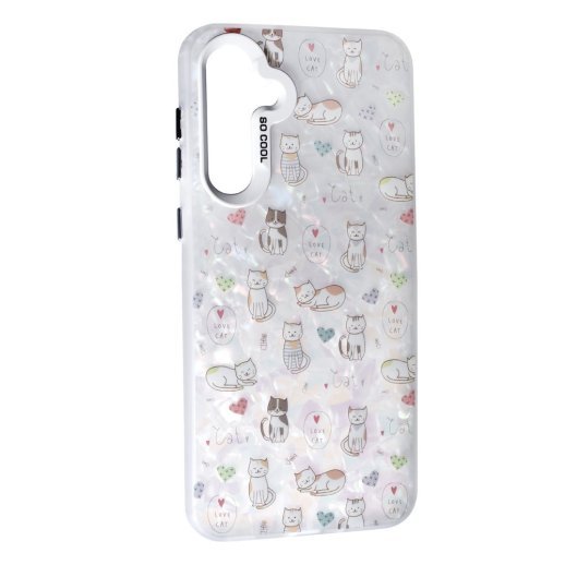Накладка Soft Milky для Samsung A56 Love cat