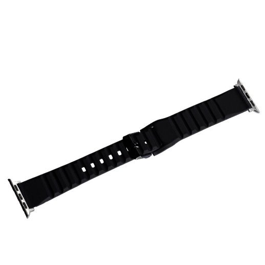 Ремінець Slim Ribbed Band для Apple Watch 38/40/41 mm Black