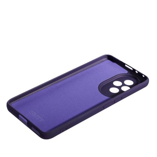 Силікон Case SMTT (AA) для Honor 200 Pro Dark Violet