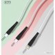 Кабель USB WUW X171 USB - Lightning 2.4A (45) м'який силіконовий провід