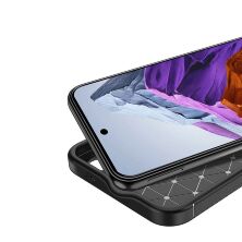 Накладка Tpu Carbon для Google Pixel 9 Pro XL Black