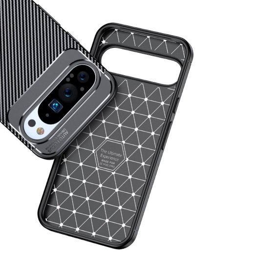 Накладка Tpu Carbon для Google Pixel 9 Pro XL Black